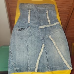 Denim Mini Dress - LaRok